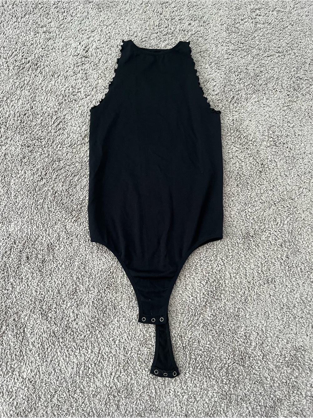 Free People Intimately Black Bodysuit